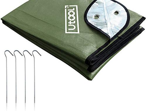 UTOOL Ultra Emergency Survival Blanket Heavy Duty Reflective