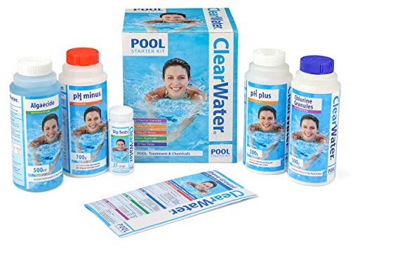 Clearwater CH0017 Pool Chemical Starter Kit for Above Ground