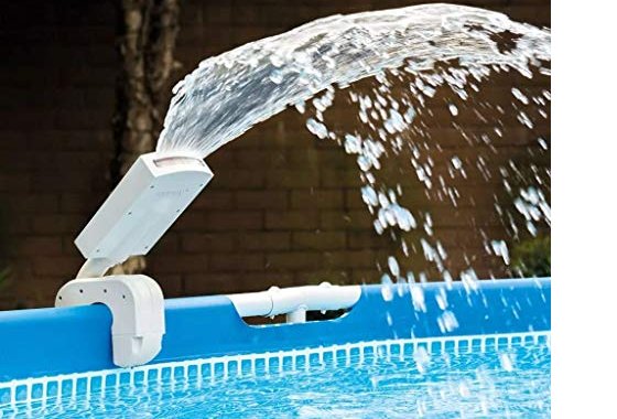 Intex Multi-Color LED Pool Fountain for Above Ground Pools, 