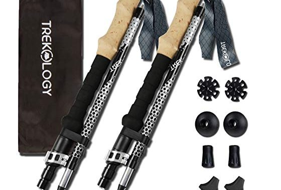 Trekology TREK-Z Collapsible Tri-fold Trekking Pole / Hiking