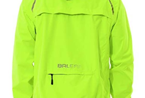 BALEAF Men's Cycling Running Jacket Waterproof Reflective Li