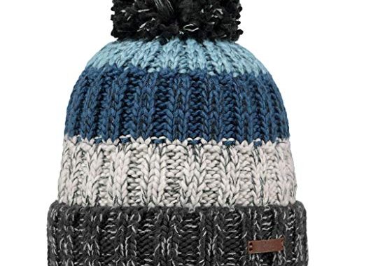 Barts Men's Wilhelm Beret Hat - Grey - One Size