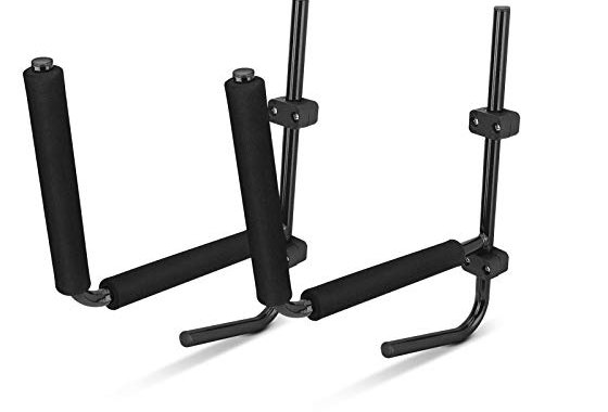 Kayak Wall Rack 2 Pieces Canoe Rack Wall, Heavy Duty Steel K