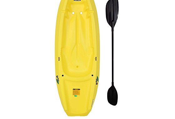Lifetime Wave 60 Youth Kayak (Paddle Included), Yellow
