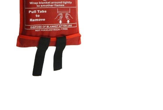 Quick Release Soft Case Fire Blanket 100% Glass Fabric, Perf