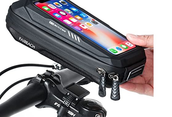 FAIREACH Bike Phone Holder Waterproof Bicycle Mobile Phone M