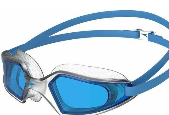 Unisex Adult Hydropulse Swimming Goggles (clear/blue)