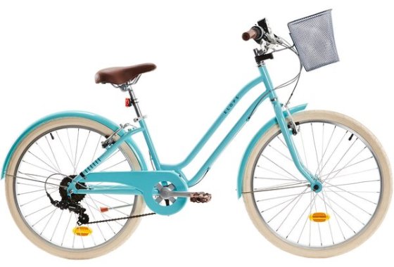 Elops 500 Kids' City Bike 9-12 24