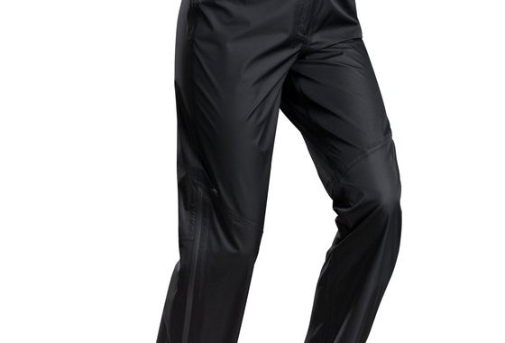 Women's Waterproof Hiking Over-trousers MH500 - Black