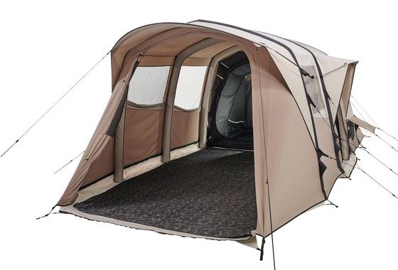 Inflatable Camping Tent - Airseconds 6.3 Polycotton - 6 Pers