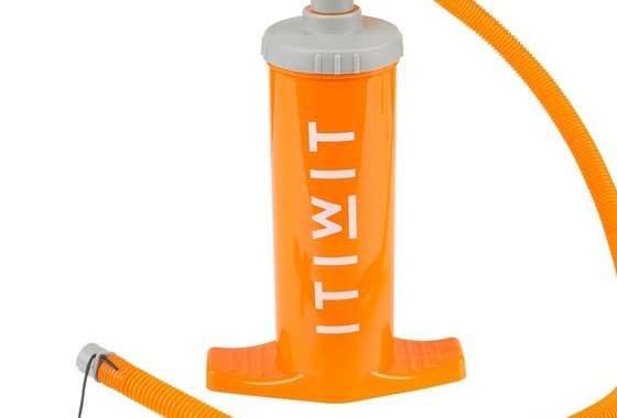 Double Action Kayak Hand Pump 2 X 1.4l Orange