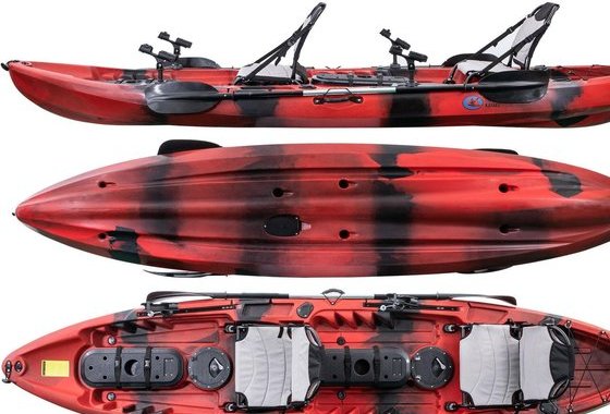 Cambridge Kayaks Orca Double Sit On Fishing Kayak Orca