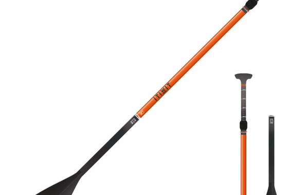 Stand-up Paddleboard Paddle 500 Collapsible Adjustable Carbo