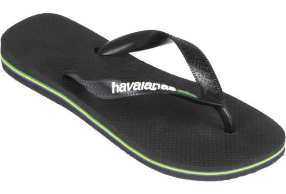 Men's Flip-flops Havaianas Brazil Logo Black