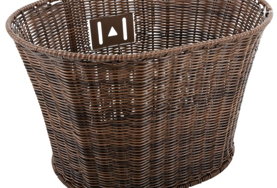 Pendleton Wicker Style Front Basket