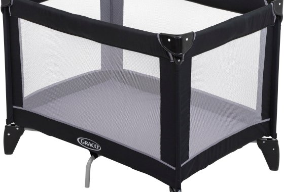 Graco Compact Travel Cot-Black/Grey