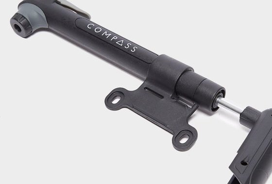 Compass Mini T-Handle Bike Pump, Black