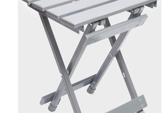 Eurohike Carson Aluminium Side Table, Black