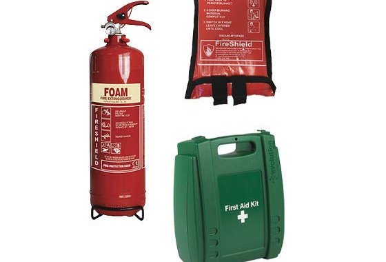 Small Caravan Fire Safety Pack