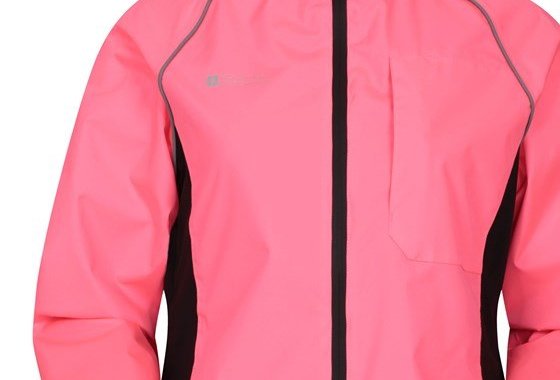 Adrenaline Womens Waterproof Iso-Viz Jacket - Pink