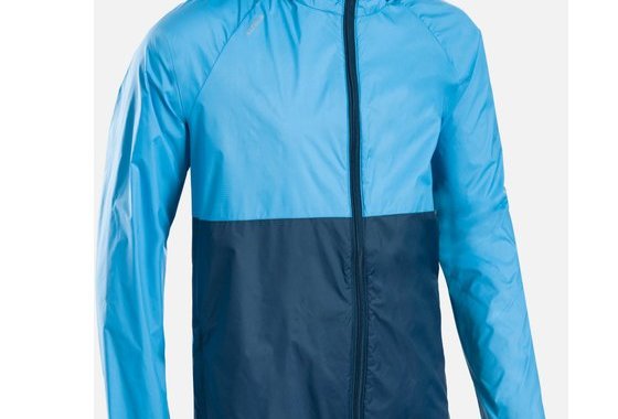 Kids' Windproof Running Jacket - Kiprun Wind - Navy Blue