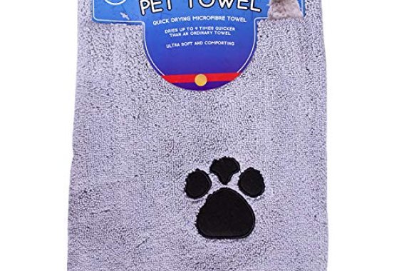 World of pets Super Absorbant Micofibre Pet Towels for Dogs,