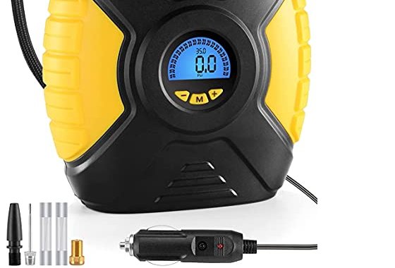 WindGallop Digital Car Tyre Inflator Air Tool Portable Air C