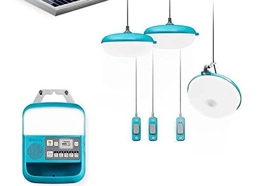 BioLite SolarHome 620+ Off-Grid Solar System Turquoise