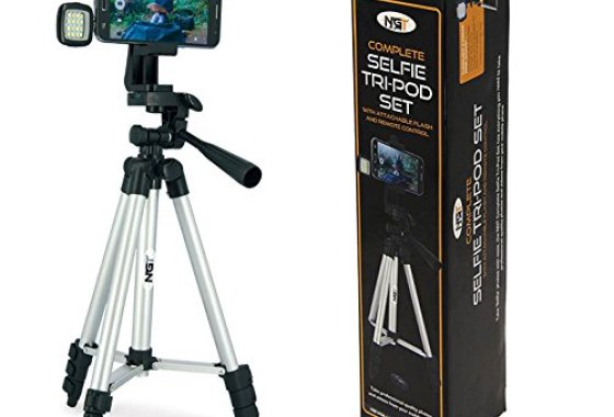 NGT ANGLERS SELFIE TRIPOD WITH REMOTE CONTROL AND NIGHT LIGH