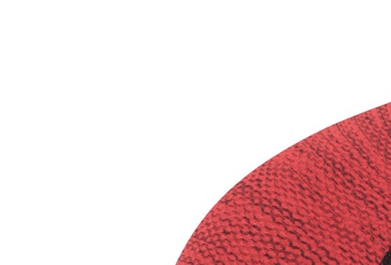 Slalom Mens Seamless Round Neck Top - Red