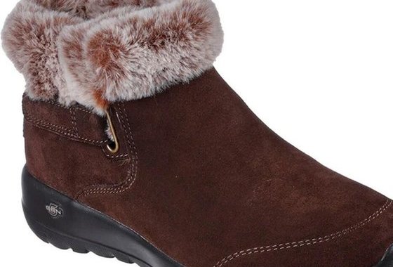 Womens/ladies Onthego Joy First Glance Suede Walking Boots (