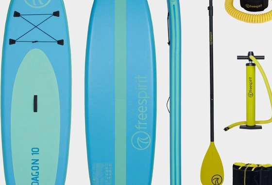 Freespirit Dagon 10ft Stand-up Paddle Board Set, Blue