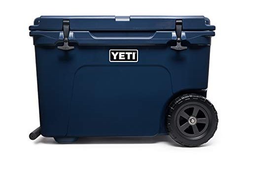 YETI Tundra Haul Portable Wheeled Cooler Navy