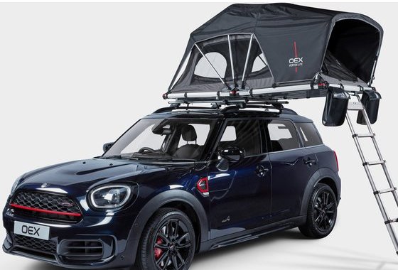 OEX Vertex Lite Roof Tent, Black