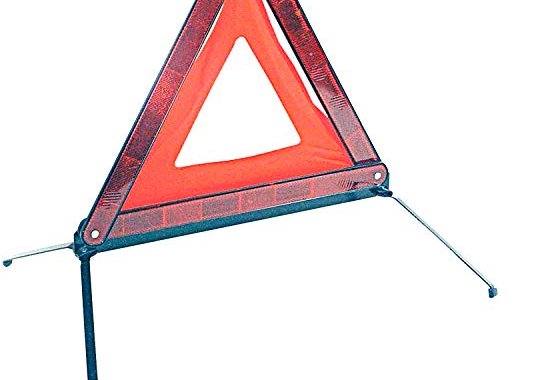 AA Warning Triangle For Breakdown Roadside Emergency Hazard 