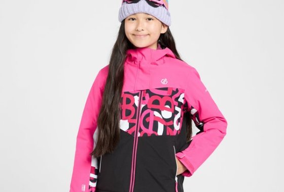 Dare 2B Kids' Humour II Ski Jacket, Pink