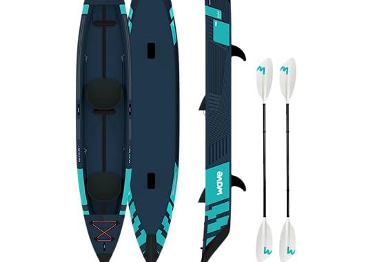 Navigator 2 Person Inflatable Kayak Boat - Kayak Set with 2 