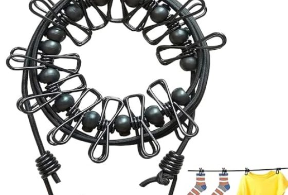 Portable Travel Clothesline - Adjustable Elastic Travel Camp