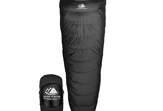 Hyke & Byke Quandary -10 Degree C Down Sleeping Bag with Clu