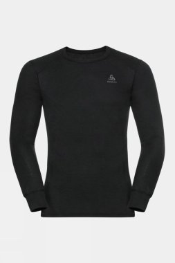 Odlo  Mens Active Warm Eco Long-Sleeve Baselayer Top - Black