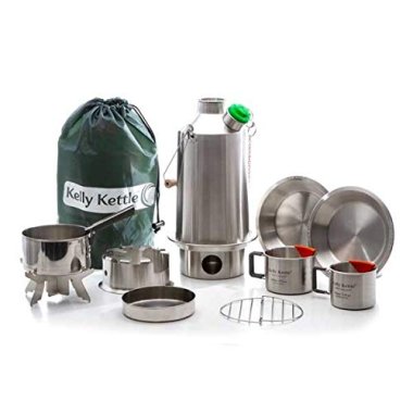 Ultimate Base Camp Kelly Kettle Kit - VALUE DEAL (1.6 ltr St