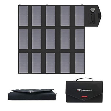 ALLPOWERS Solar Charger 100W Solar Panel Foldable Portable w