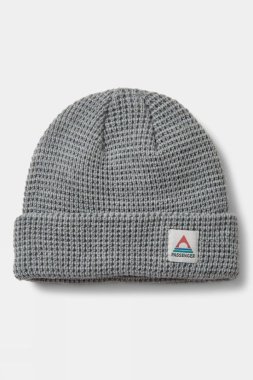 Passenger  Unisex Moss Waffle Beanie - Mid Grey