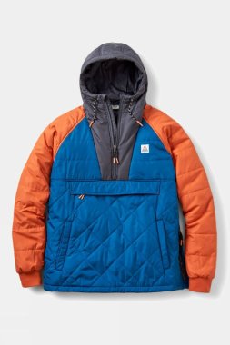 Passenger  Mens Oceanic Recycled Insulated Half Zip Jacket -