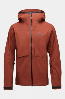Black Diamond  Mens Factor Shell Ski Jacket - Red