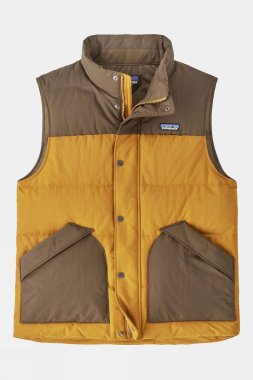 Patagonia  Mens Downdrift Vest - Mid Brown