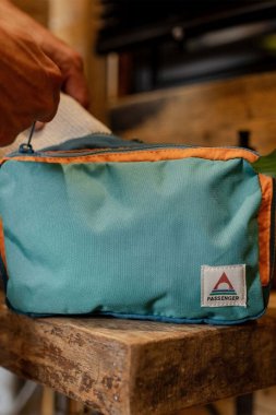Passenger  Travel Recycled Wash Bag - Blue