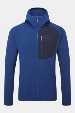 Mountain Equipment  Mens Shroud Hooded Jacket - Mid Blue