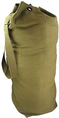 Military Combat Army Kit Adjustable Shoulder Duffle Bag Gree