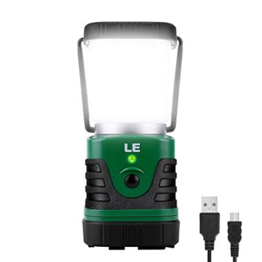 LE Rechargeable Camping Lantern, 1000 Lumen LED Outdoor Ligh